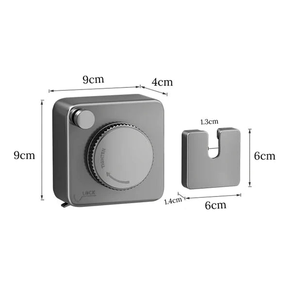 Silent Auto Door Closer – No Drill Installation