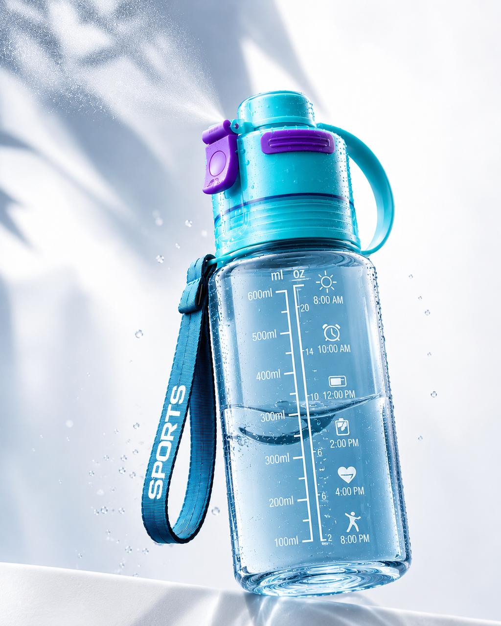 AquaMist™ 2-in-1 Cooling Spray Water Bottle | Hydration & Instant Refreshment