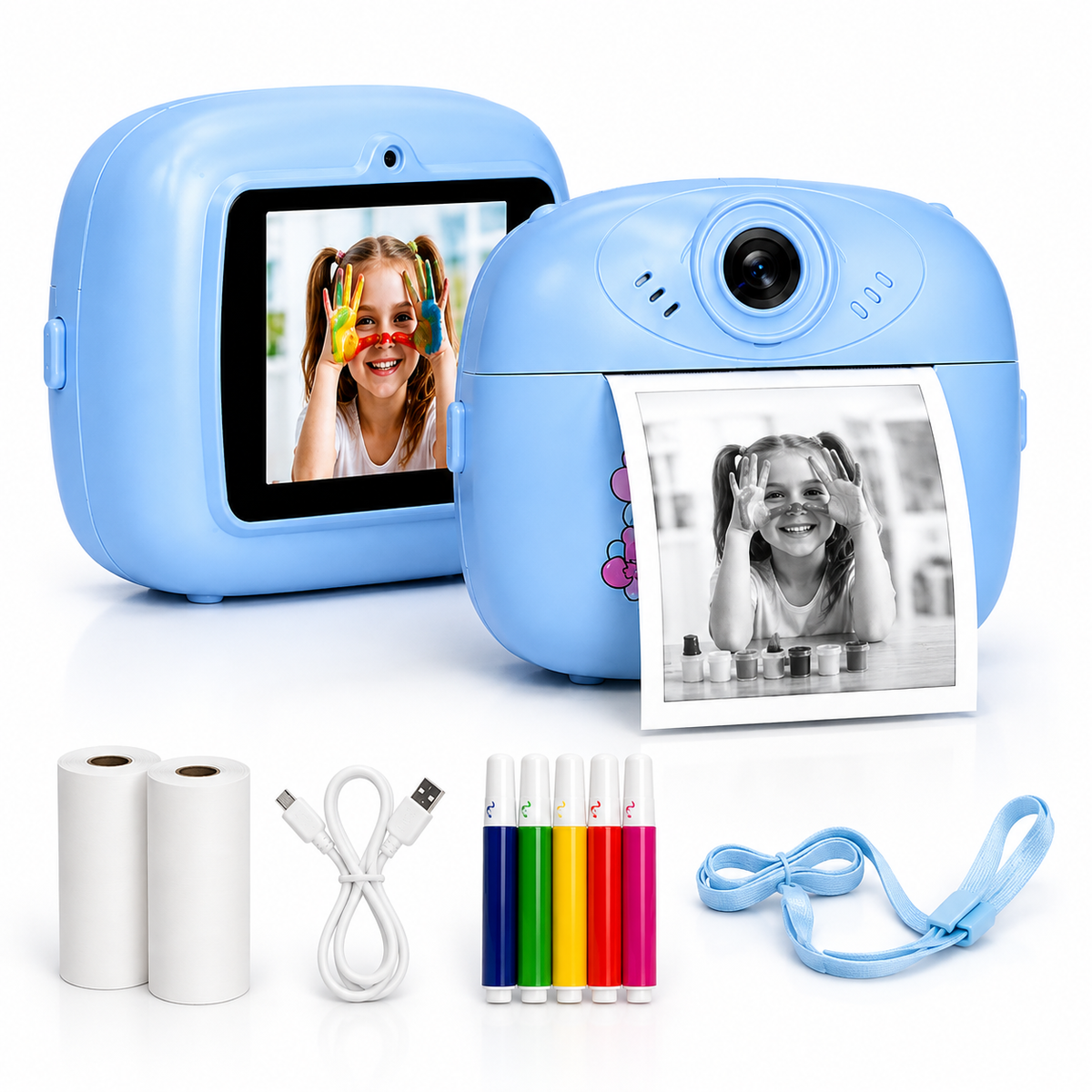 SnapPrint Kids Instant Print Camera
